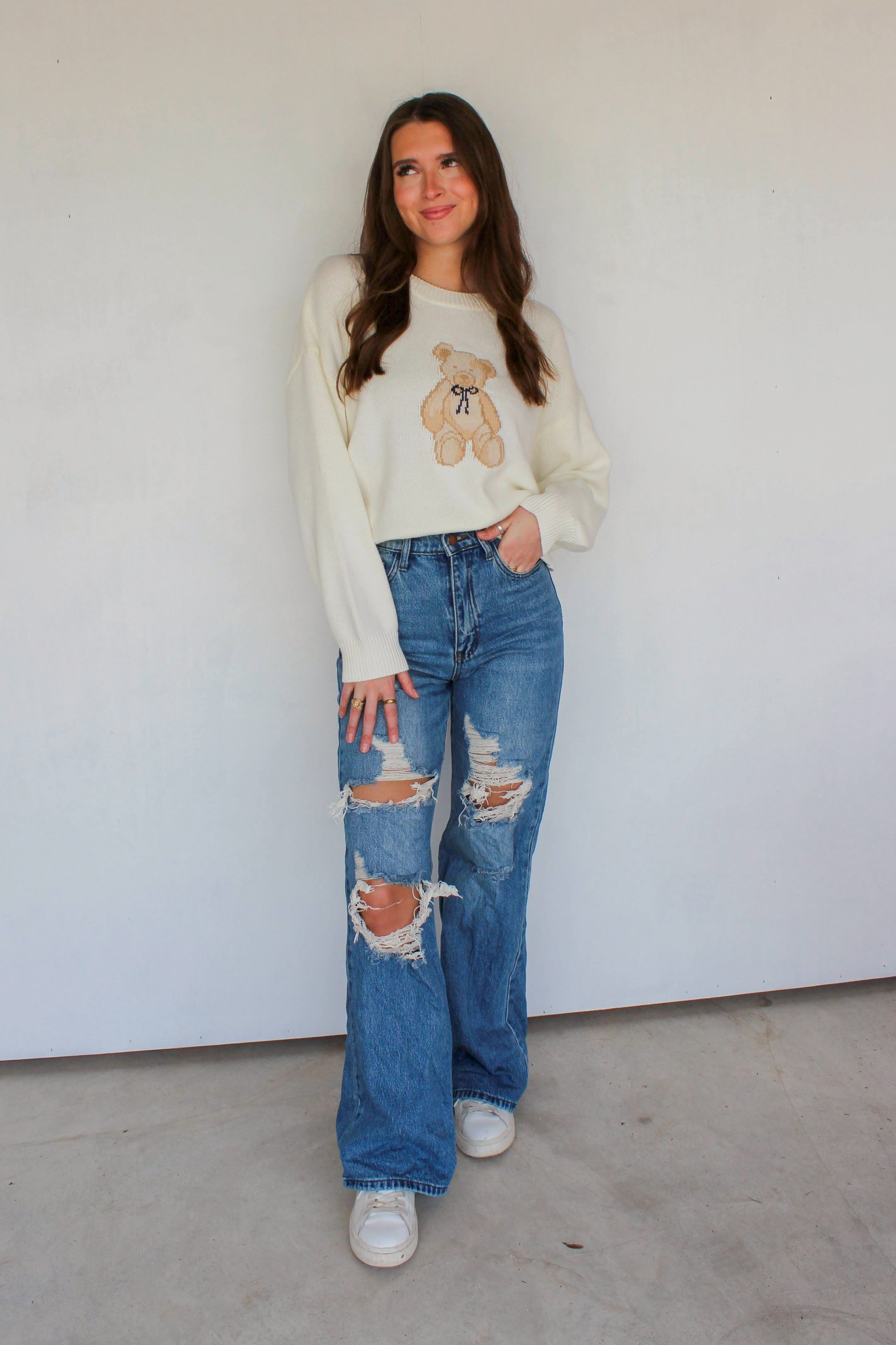 teddy bear sweater